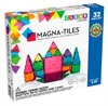 Magna-Tiles Byggemagneter, Clear Colors - 32 dele